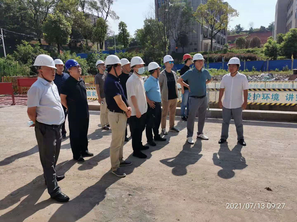湖南省教育廳發(fā)展規(guī)劃處副處長汪忠明一行來校檢查指導工作