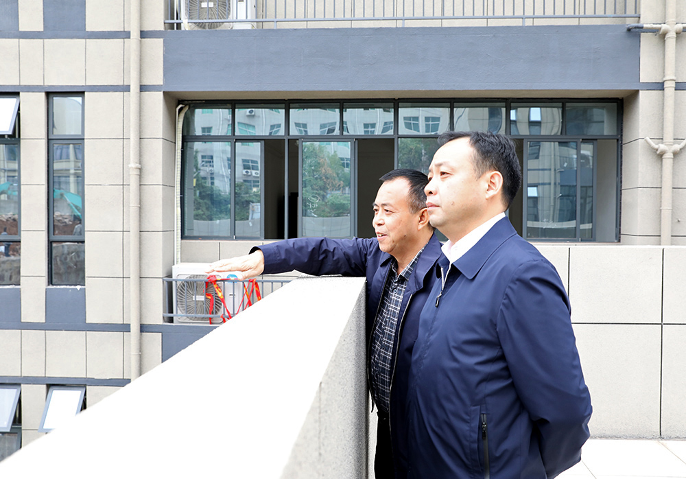 王湘淮調研我校新校建設工作