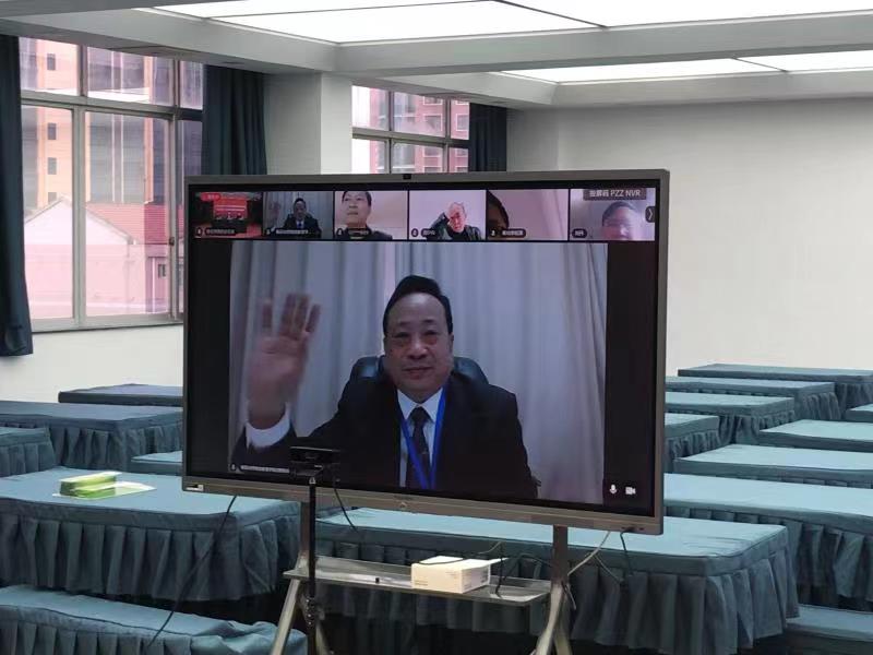 我校參加懷化學(xué)院2022年度高等教育自學(xué)考試招生總結(jié)表彰視頻會議